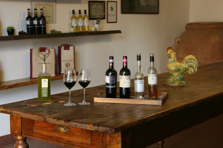 Chianti: Wine and Olive Oil Tasting with Cellar Tour - The large cellar and the first taste of Chianti production