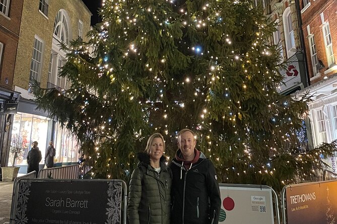 Christmas Mulled Wine Walk of Winchester - King Arthur and the surviving castle remains