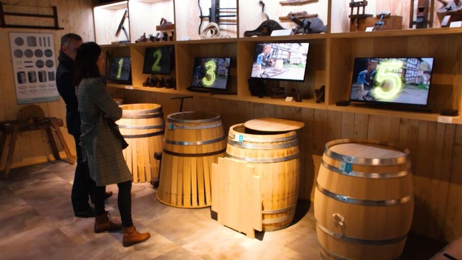 Colmar: Alsace Wine Museum Entrance Ticket - The barrel, cellar, and bottle stages