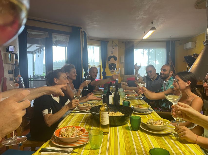Cooking class, dinner and wine tasting in Lecce (Corigliano) - Dinner turns the lesson into a full Salento meal