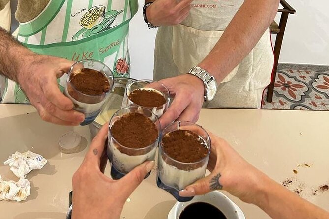 Cooking class with Pasta, mozzarella and Tiramisu with wine - Is $72.56 good value?