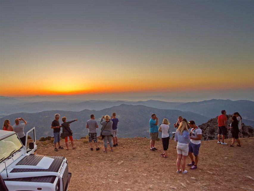 Crete: Land Rover Safari with Sunset Viewing, Dinner, & Wine - Leaving the coast for Crete’s mountain roads