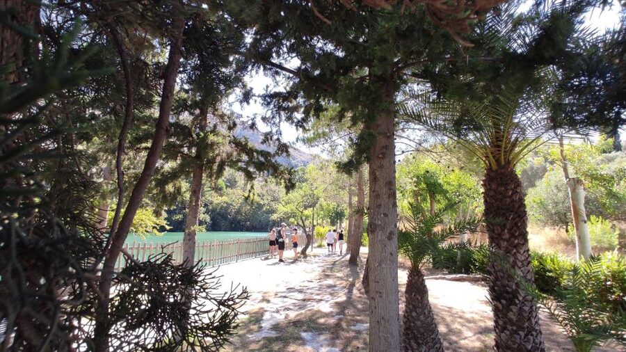 Crete: Trypiti Beach Off-Road South Tour w/ Lunch & Wine - Zaros Lake and the first taste of inland Crete