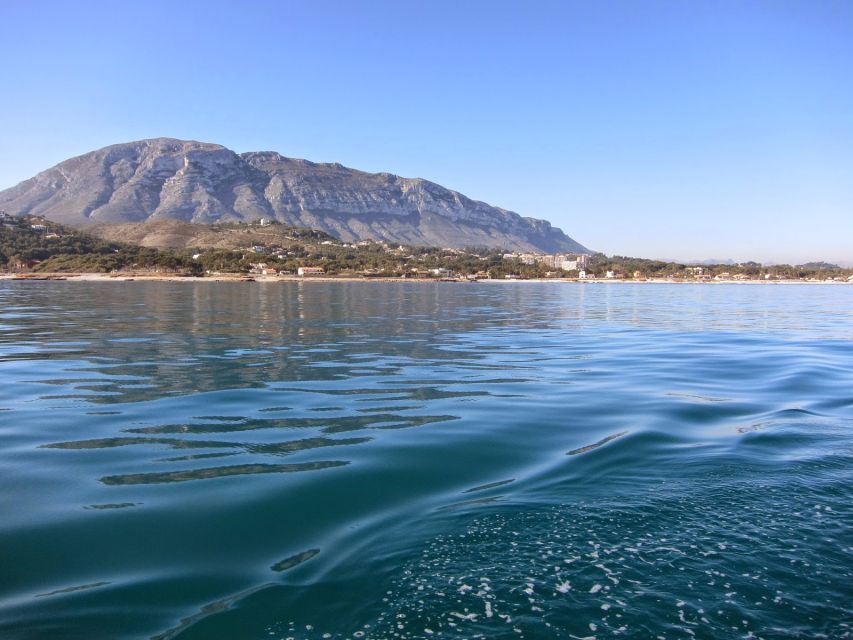 Denia: Cova tallada Catamaran Trip w/ Mussel Tasting & Wine - The Natural Marine Reserve from the sea