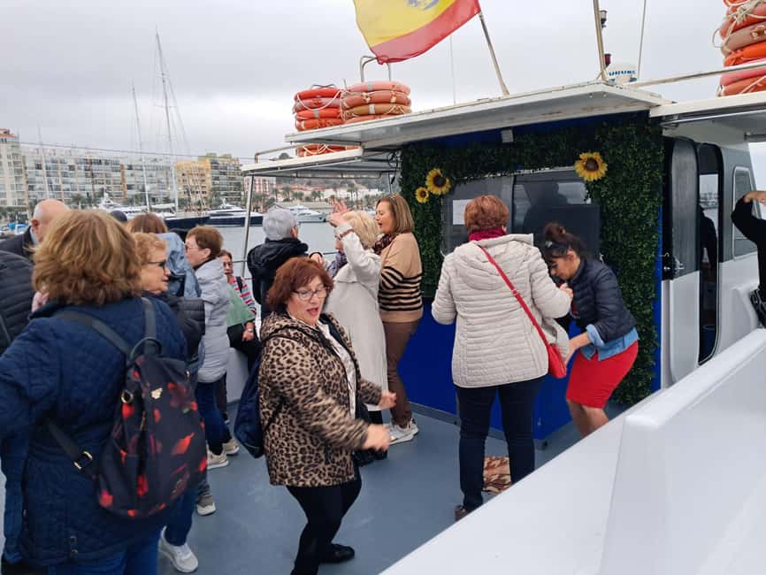 Denia: Cova tallada Catamaran Trip w/ Mussel Tasting & Wine - Is $18 a good value?