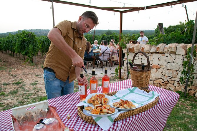 Dinner in the vineyard with wine tasting and walk - What the strongest praise gets right