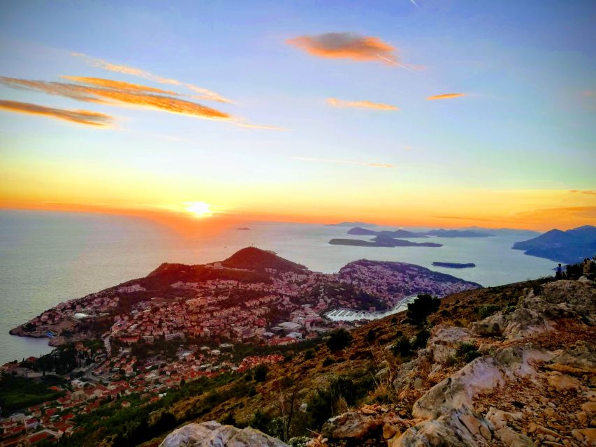 Dubrovnik: Sunset Panorama Tour with Glass of Wine - The climb to Mount Srđ and Fort Imperial