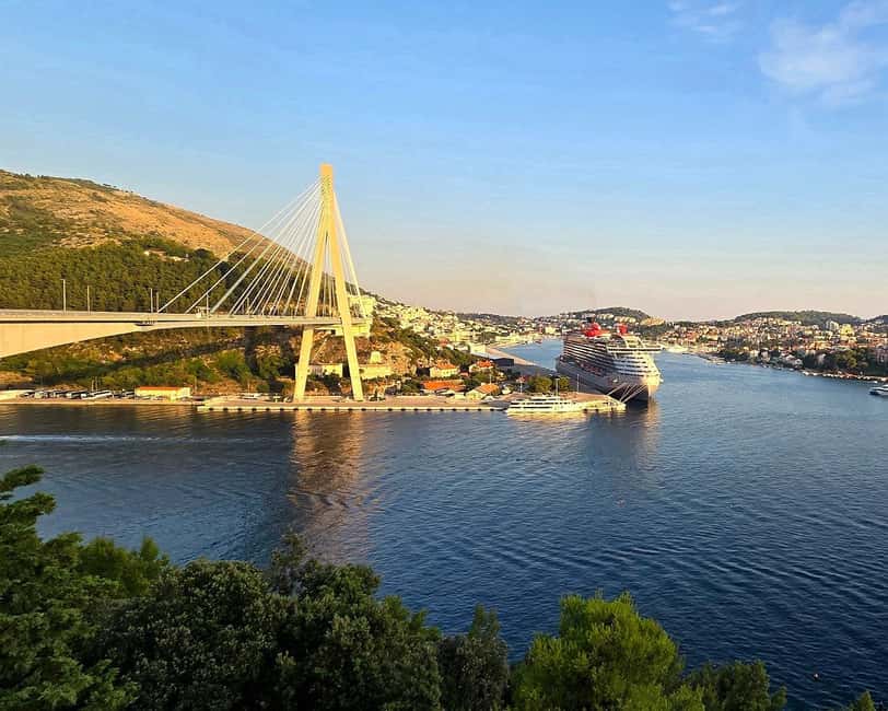 Dubrovnik Sunset Tour with Scenic Views and Local Wine - The observation point at 405 meters