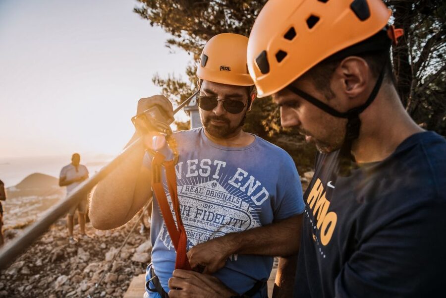 Dubrovnik: Sunset Zip Line Experience Followed by Wine - Getting to the garage on Ilijina glavica