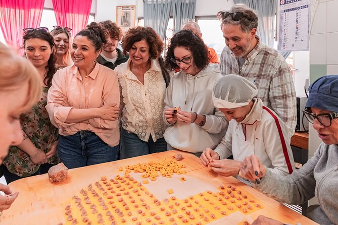 Eating Bologna Food and Wine Tour - A rice cake at Paolo Atti e Figli