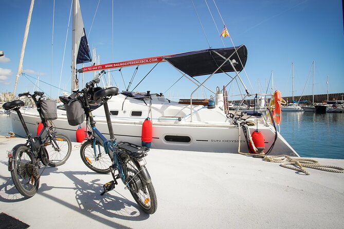 Ebike Tour, Winery, Wine Tasting & Sailing Experience(car option) - Sailing with drinks, snacks, and sea views