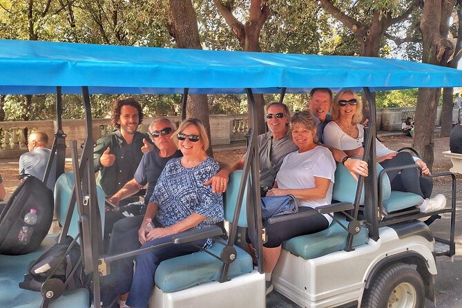 Exclusive Golf Tour Private VIP with Local & Gelato o Wine - Why a golf cart works well in central Rome