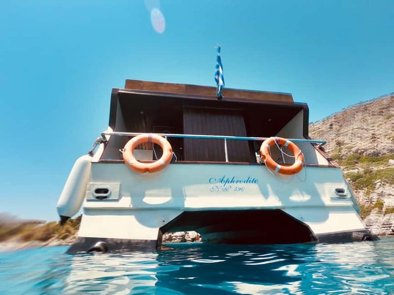 Faliraki: Sunset Cruise with Unlimited Aperol, Beers & Wine - Setting off from the small church in Faliraki Harbour
