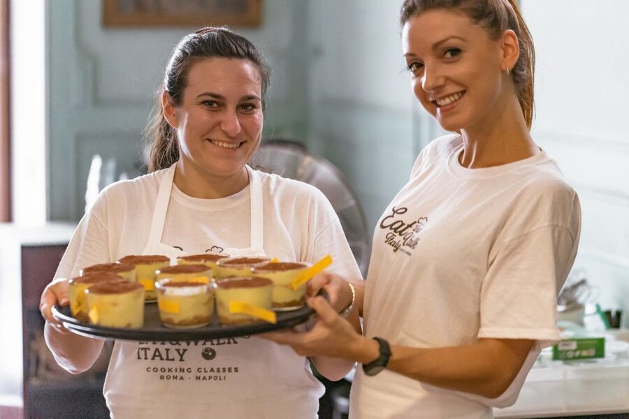 Fettuccine & Tiramisù: Cooking Class with Wine & Limoncello - Meeting your chef at Gusto Restaurant