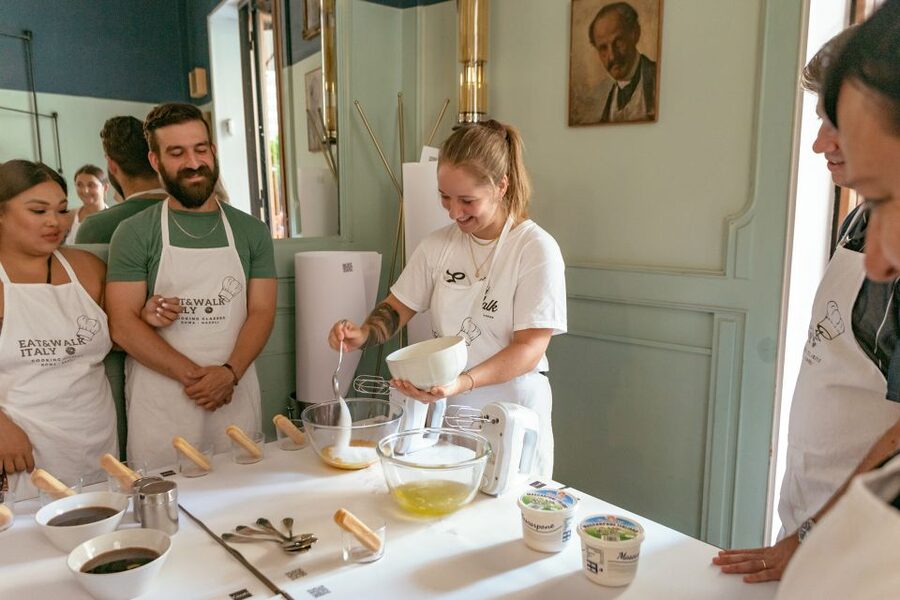 Fettuccine & Tiramisù: Cooking Class with Wine & Limoncello - Rolling and shaping fresh fettuccine