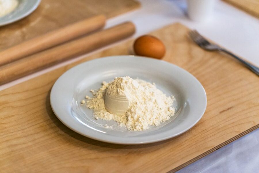 Fettuccine & Tiramisù: Cooking Class with Wine & Limoncello - Sitting down to eat what you made