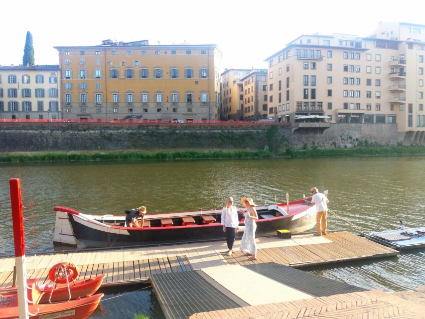 Florence: Authentic Barchetto River Cruise with Wine & Guide - Choosing between morning and sunset