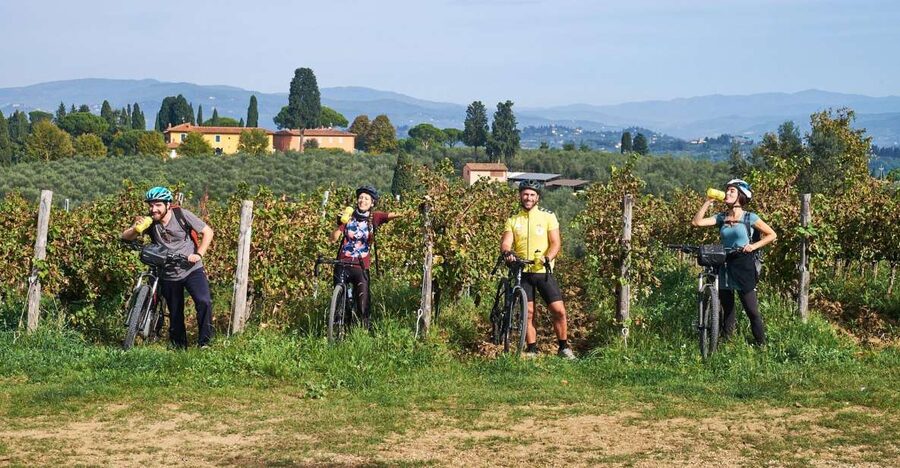Florence: Chianti E-Bike Tour with Tuscan Lunch & Winery - The return ride is calmer and often easier