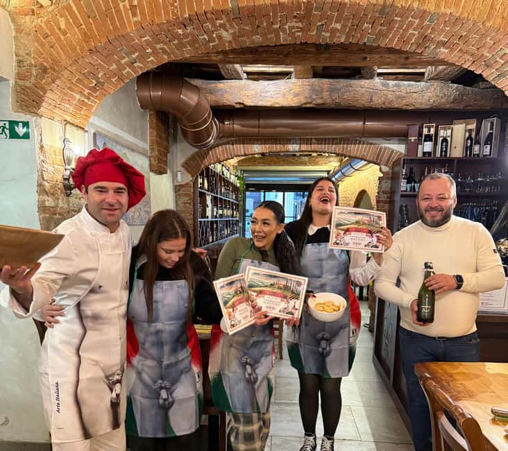 Florence: Premium Pasta Cooking Class with Tiramisu & Wine - Two pasta dishes, two different techniques