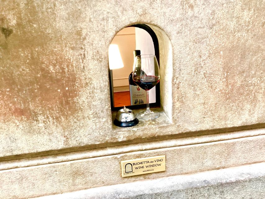 Florence: Wine Windows Walk with Wine Tasting and Appetizers - Three Tuscan wines and what the tasting adds