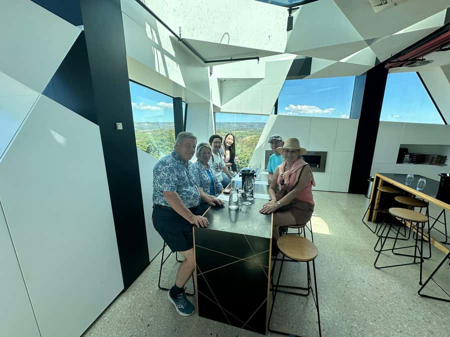 From Adelaide: McLaren Vale Wine Experience - Lunch is a welcome pause