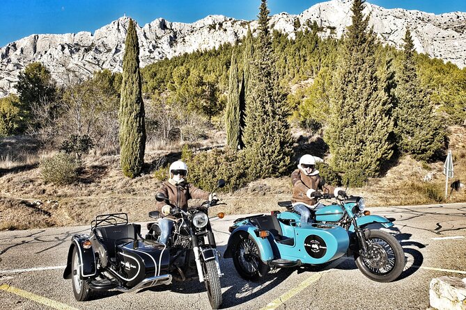 From Aix-en-Provence : Half-day Sidecar Wine Tour - The first winery south of Sainte-Victoire