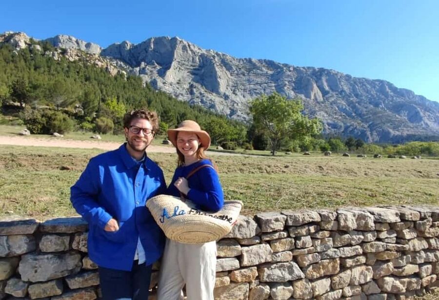 From Aix-en-Provence: Wine & Luberon Villages Full-day Tour - Sainte-Victoire Mountain sets the scene