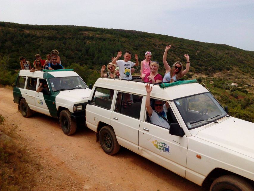 From Albufeira: 4x4 Off-Road Safari & Vineyard Wine Tasting - A small farm stop adds local flavor