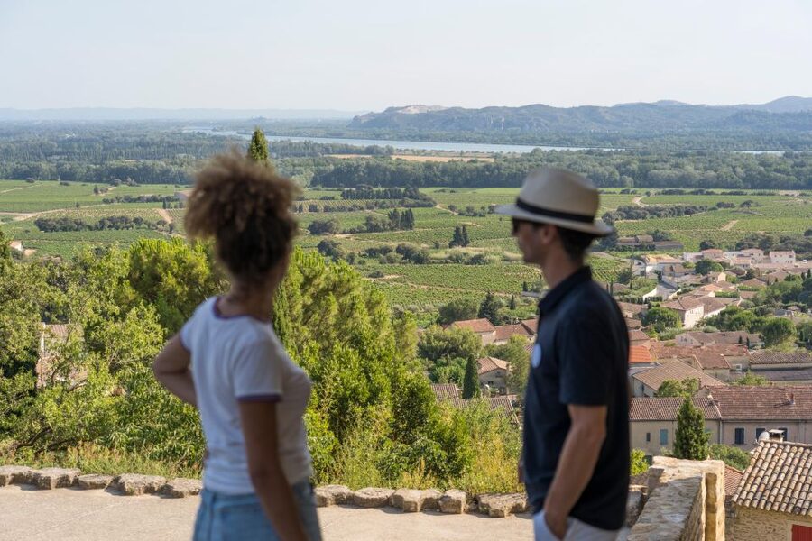 From Avignon: Châteauneuf du Pape Half-Day Wine Tour - The first wine tasting: start with the local character