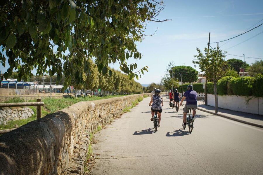 From Barcelona: E-Bike and Sailing Tour with Wine Tastings - Two hours on the Catalonian coast