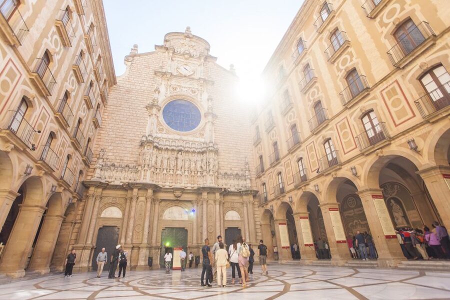 From Barcelona: Montserrat Half-Day Wine and Tapas Trip - The ride from Barcelona to Montserrat