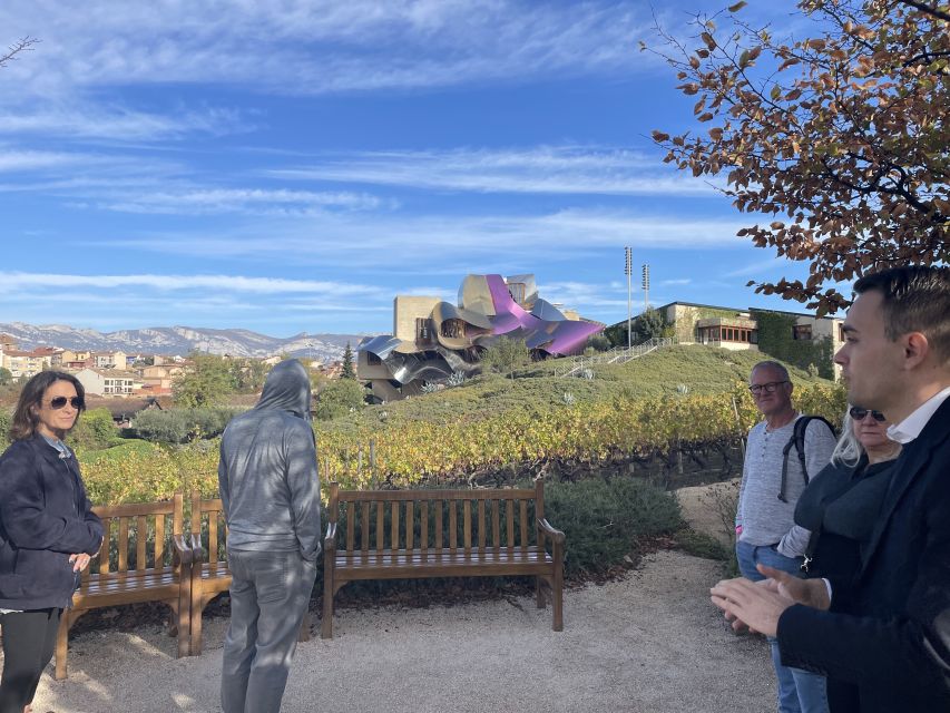 From Bilbao: Rioja Architecture and Wine Tour - Ysios and the mountain-shaped roof