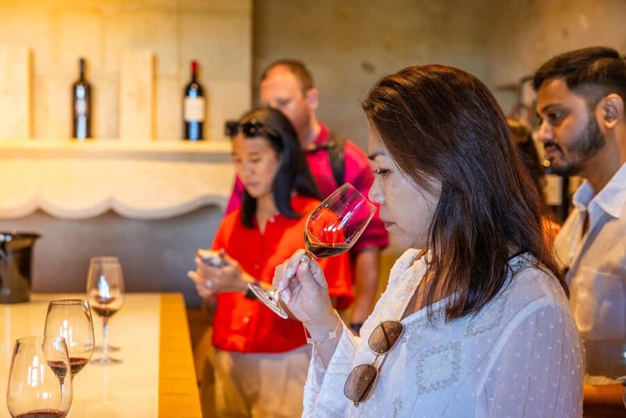 From Bordeaux: Saint-Emilion Guided Wine Tasting Tour - Leaving Bordeaux in a small eight-seat van