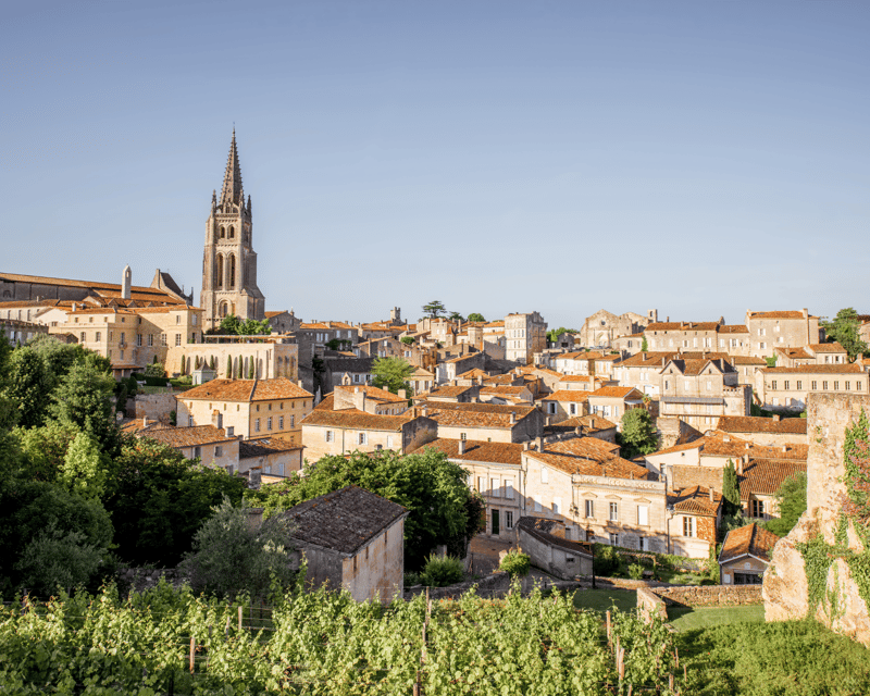 From Bordeaux: Saint-Émilion Half-Day Tour with Wine Tasting - Leaving Bordeaux in a nine-seat van