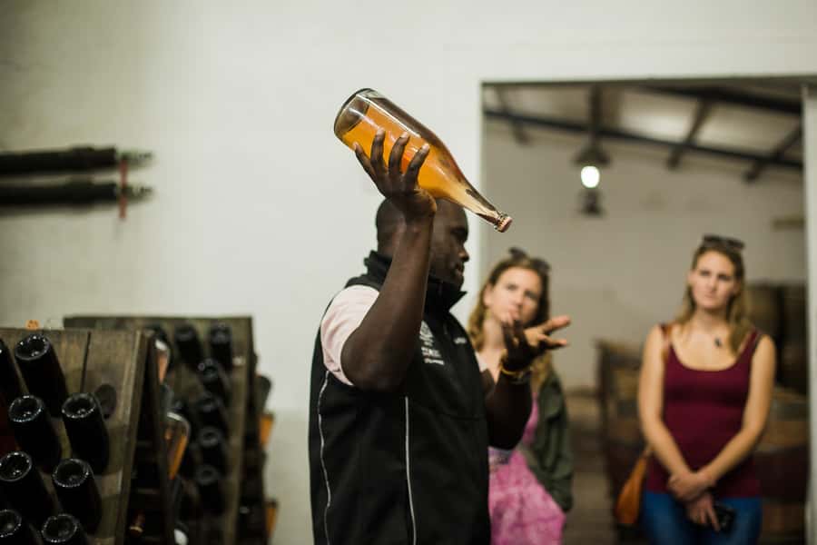 From Cape Town: Stellenbosch Four Estate Full-Day Wine Tour - Cheese, biltong, and chocolate make the tastings more memorable