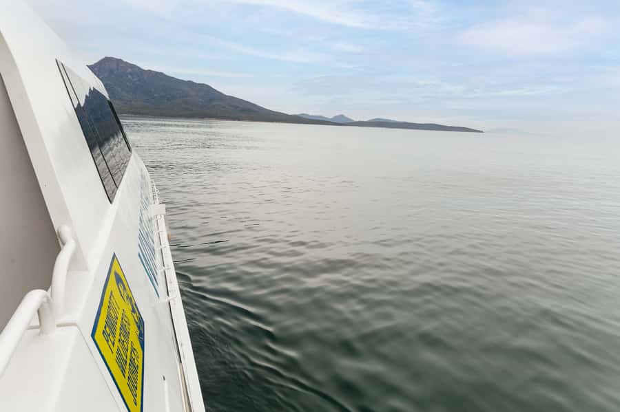 From Coles Bay: Wineglass Bay Cruise with Lunch - Wineglass Bay is the visual centerpiece