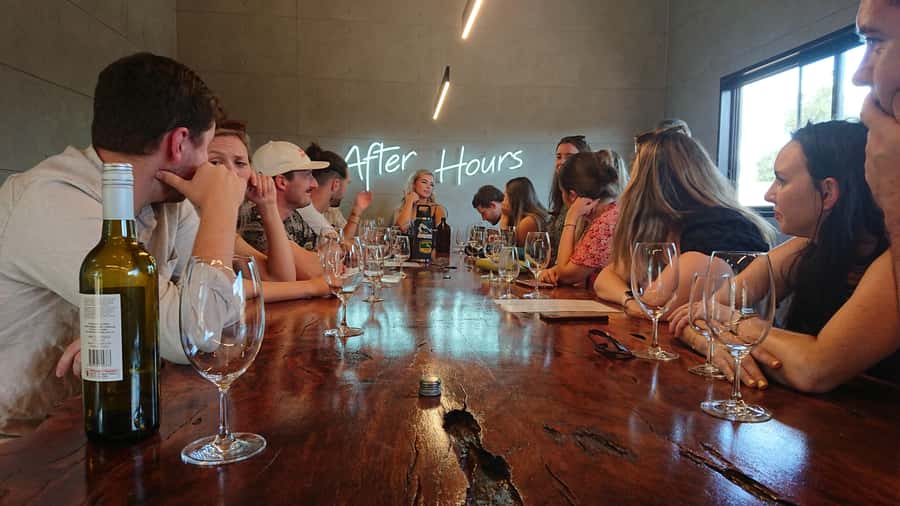 From Dunsborough/Busselton: Margaret River Wine Adventure - Woodfired pizza at a scenic winery restaurant