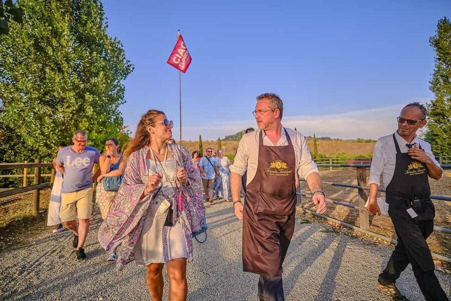 From Florence: Siena and Chianti Wine Tour with Dinner - First winery: how Chianti reaches your glass