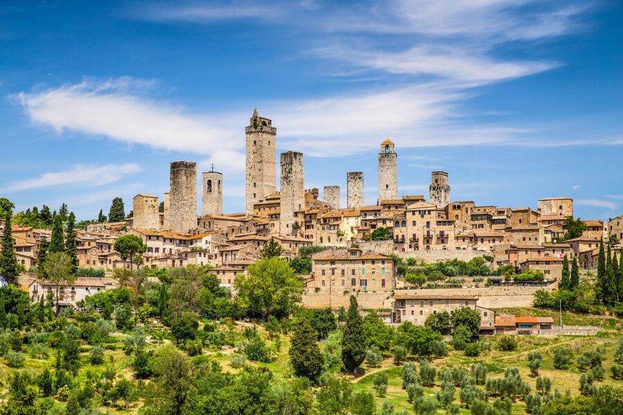From Florence: Siena & San Gimignano Tour with Wine & Lunch - The highlights at a glance
