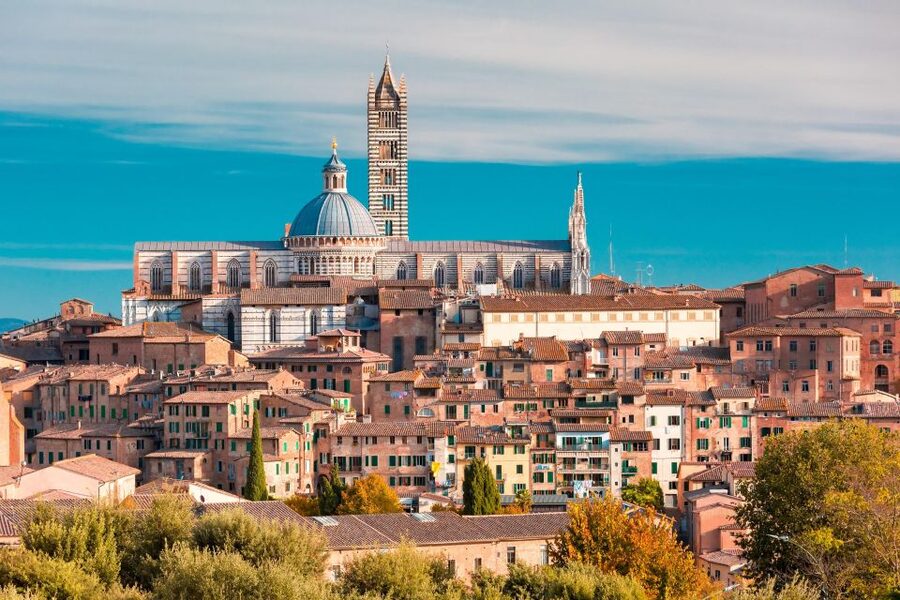 From Florence: Siena & San Gimignano Tour with Wine & Lunch - Starting in Florence at Piazzale Montelungo