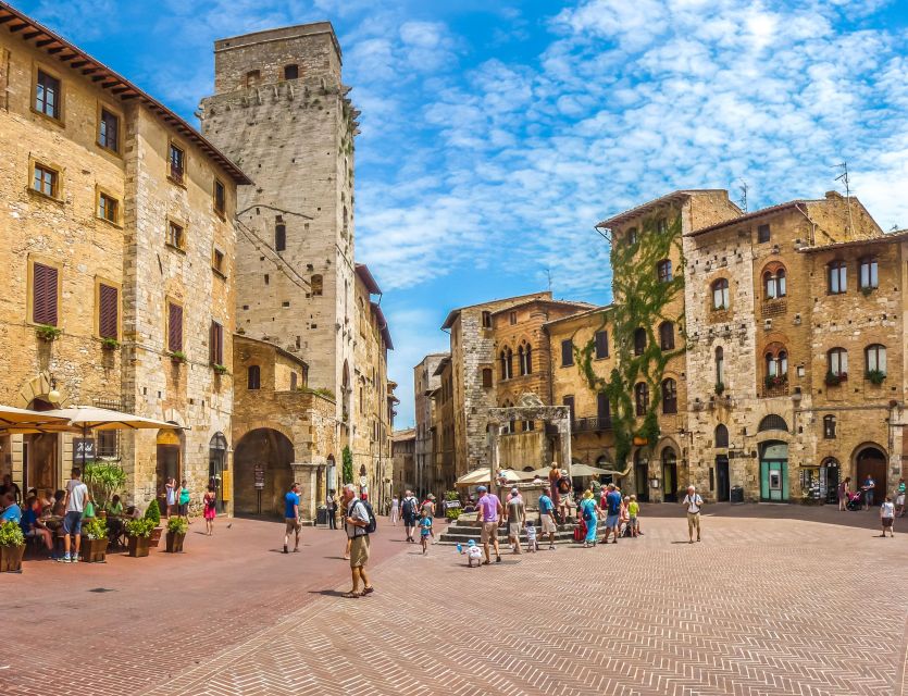From Florence: Siena & San Gimignano Tour with Wine & Lunch - Siena: a guided introduction, then time to wander