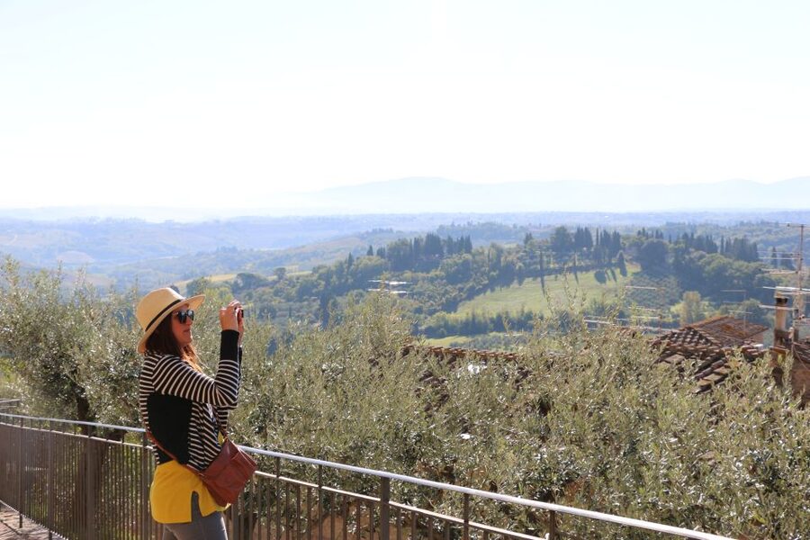 From Florence: Tuscany, Siena, San Gimignano & Winery Lunch - San Gimignano and its famous towers