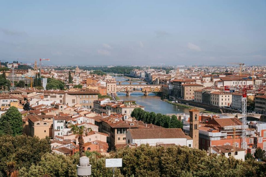 From Florence: Ultimate Tuscany Day Trip with Wine & Lunch - Piazzale Michelangelo gives Florence a proper farewell