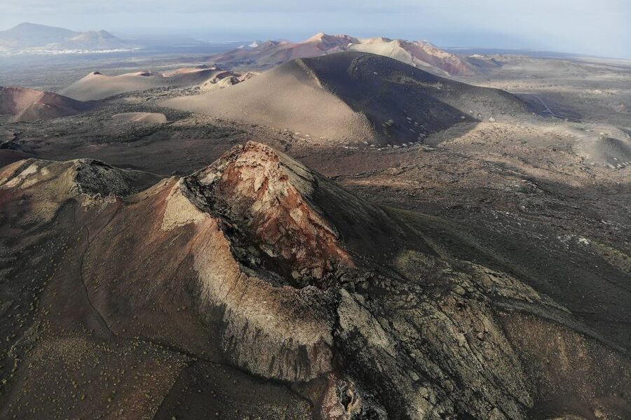 From Fuerteventura: Lanzarote Volcano and Wine Region Tour - La Geria, where vines grow in volcanic ash