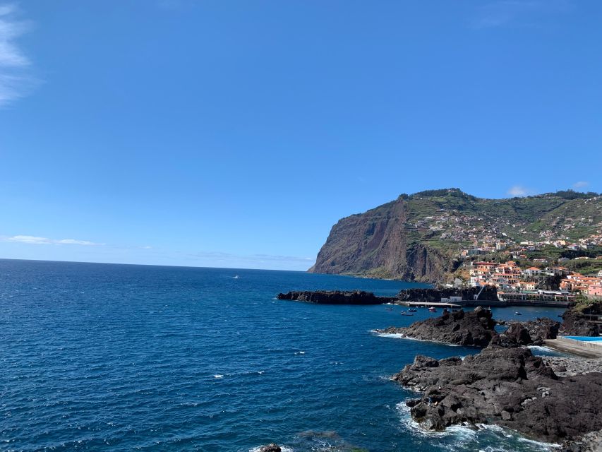 From Funchal: Open Roof Jeep Tour with Madeira Wine Tasting - Câmara de Lobos gives the day a local start