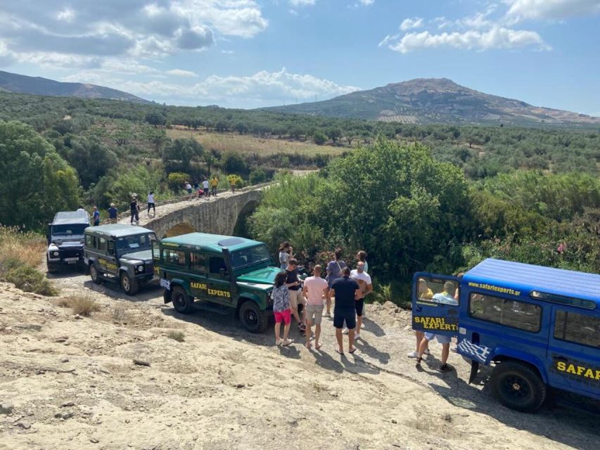 From Heraklion: Matala Beach - Caves & winery Full Day tour - Crossing the Messara Plain