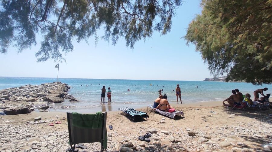 From Heraklion: Matala Beach - Caves & winery Full Day tour - Arriving in Matala and its sandstone caves