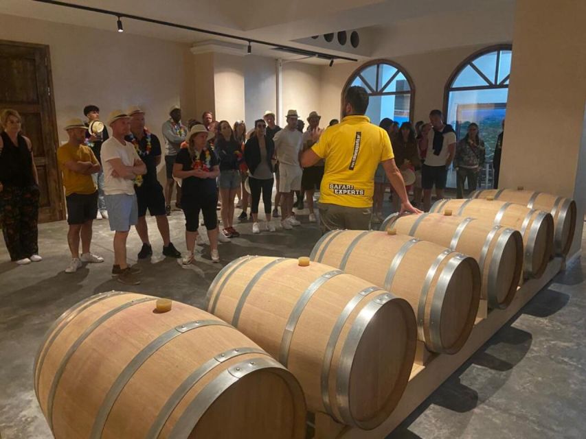 From Heraklion: Matala Beach - Caves & winery Full Day tour - A Cretan lunch at the right moment