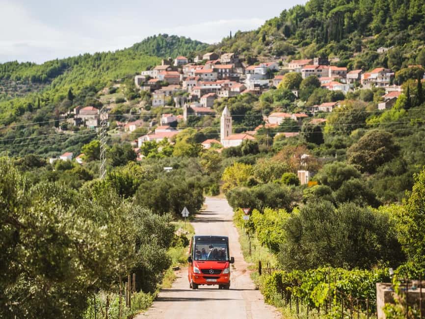 From Korcula Town: Local Wine & Sightseeing Half-Day Tour - First winery: a local introduction