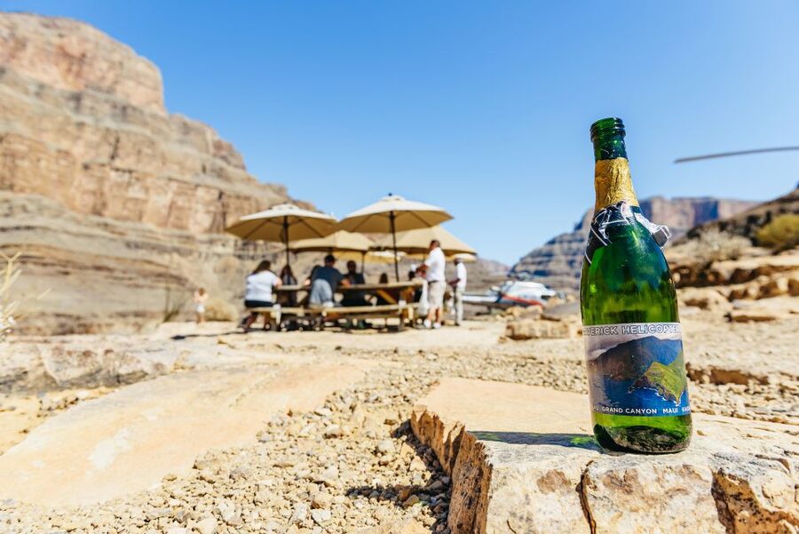 From Las Vegas: Grand Canyon Helicopter Tour with Champagne - Key points to know before booking
